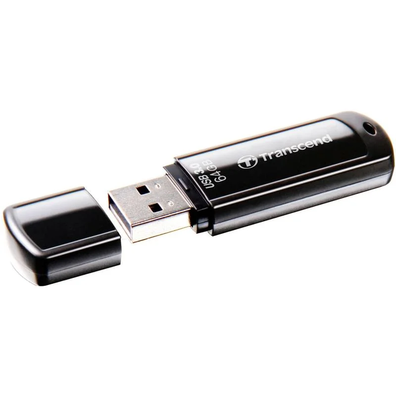 USB 3.0 64GB Transcend TS64GJF700 черный