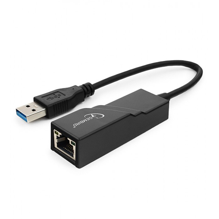 Сетевая карта USB на RJ-45, Gembird NIC-U3, USB ,NIC 10/100/1000 Mb, LAN