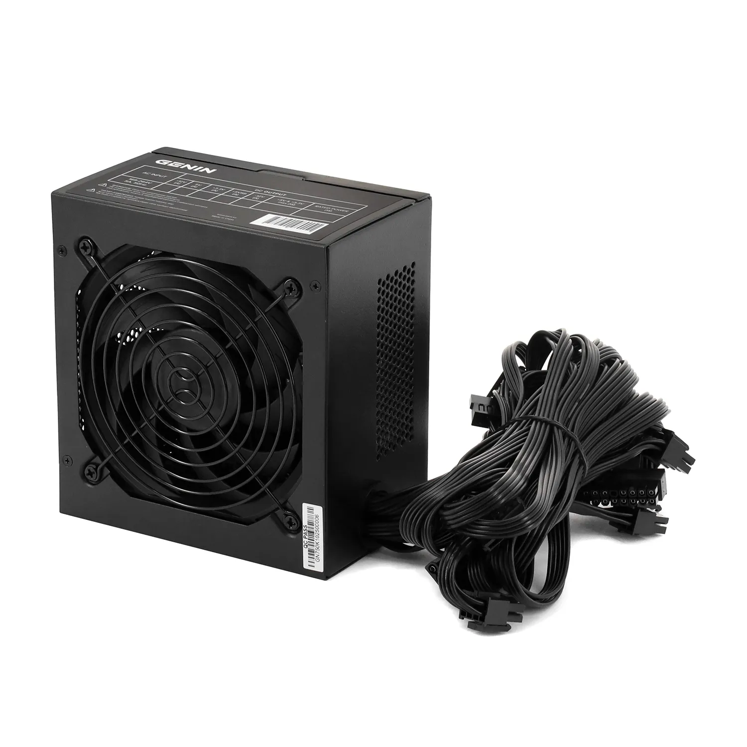Блок питания GENIN GENPSU450K Black, 450W, 120mm fan, 150*140*86mm, ATX 2.31