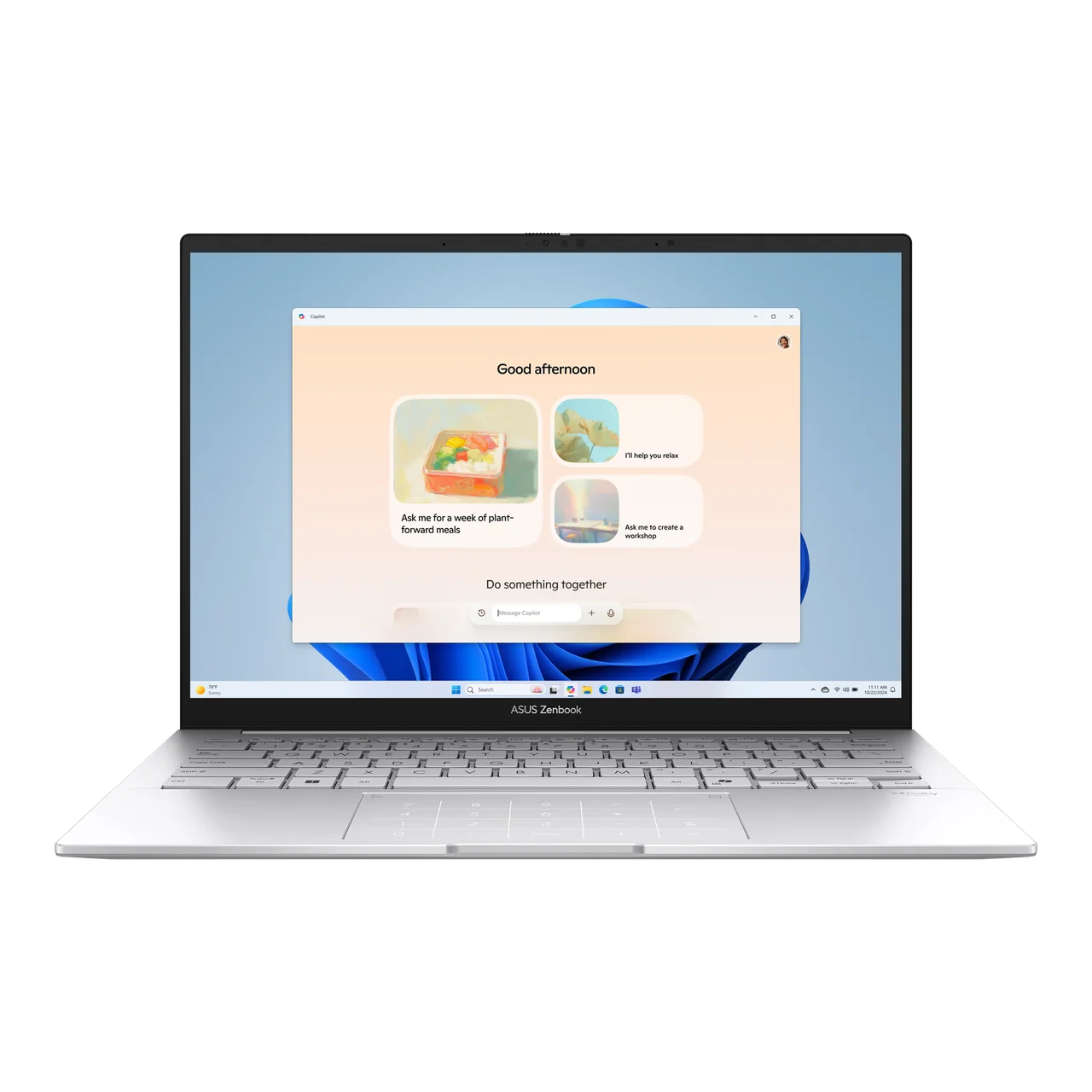 ASUS Zenbook 14 UX3405CA-QL549/ Ultra 5 225H/ 16 Gb DDR5/ 512 NVMe/ 14" OLED 1920x1200/ DOS/ 90NB14W4-M00T90