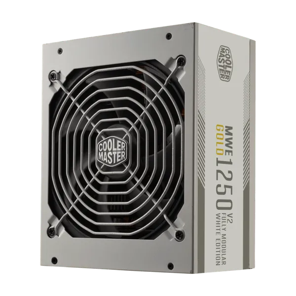 Блок питания CoolerMaster MWE GOLD 1250 V2, ATX 12V, 1250W, V2.52, 80+ GOLD MPE-C501-AFCAG-3EU