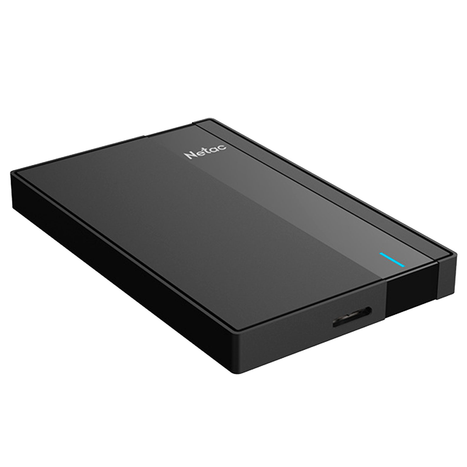 Внешний HDD 1 Tb Netac K331, 1TB ,HDD USB 1 TB NT05K331N-001T-30BK, USB 3.0, black