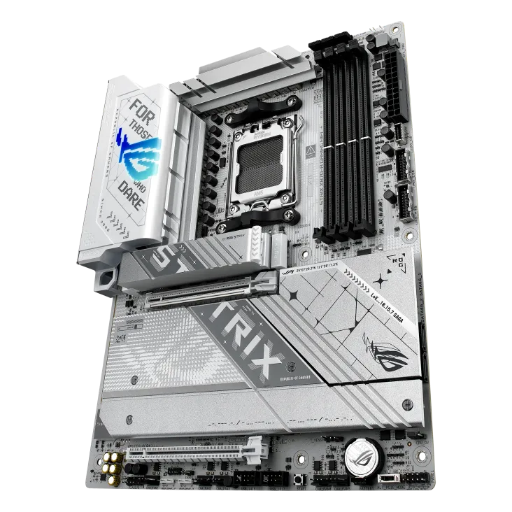 Мат.плата AMD ASUS ROG STRIX X870-A GAMING WIFI AM5 4xDDR5 2xSATA RAID 4xM.2 HDMI DP USB-C ATX
