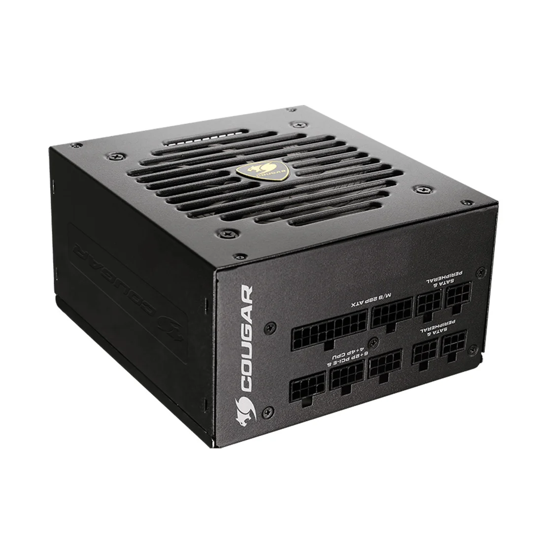 Блок питания HEC Cougar GEX650, 650W, ATX, APFC, GOLD, 20+4 pin, 4+4pin, 8*Sata, 6*Molex, 4*PCI-E 6+
