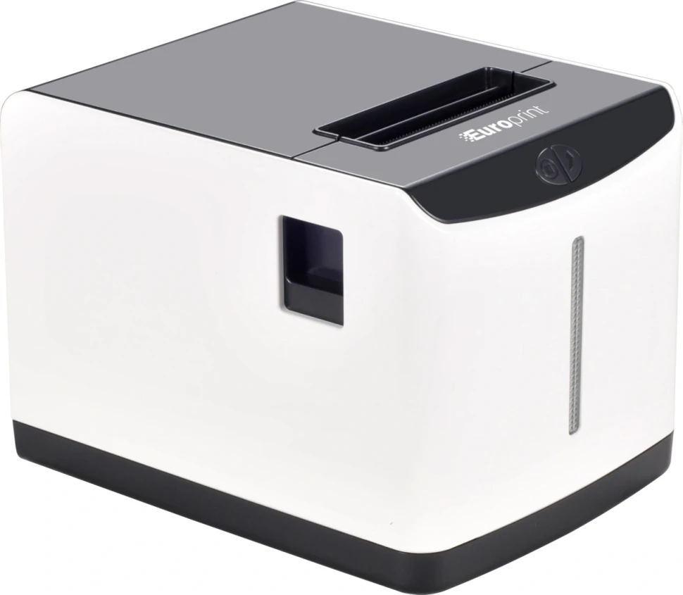 Принтер чеков и этикеток, Europrint, EPT371UW, Белый, USB/LAN, 203dpi, 1D/2D, Ширина носителя 20-80мм, Диаметр рулона до 83мм, Диметр втулки 25-40мм. 