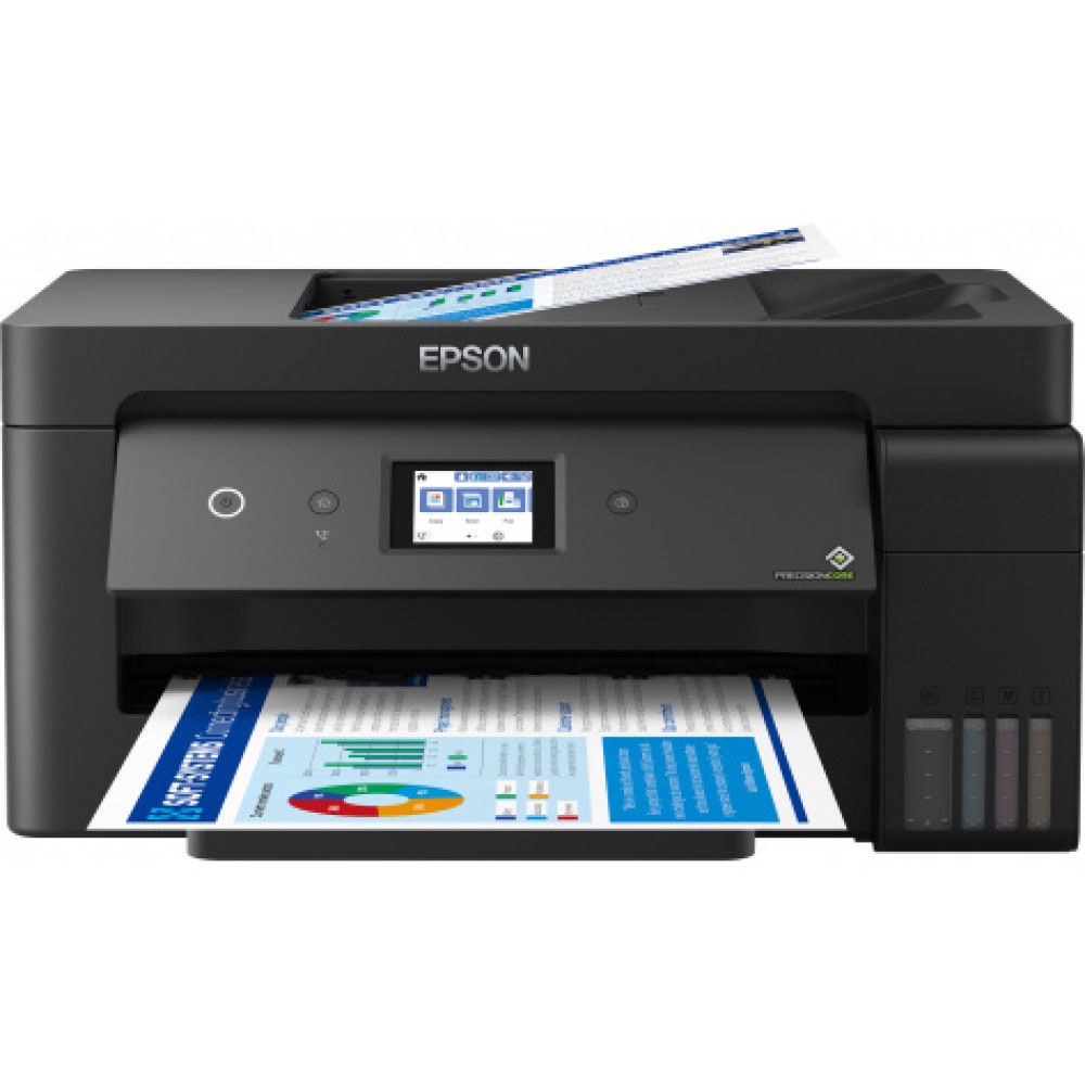 МФУ Epson L14150 фабрика печати  A3+/ Автоматическая двусторонняя печать/ FAX/ 4 ЦВЕТА / ORIGINAL