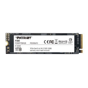 1 000 GB SSD M.2 PCIe Patriot P300, P300P1TBM28, 1TB ,1 TB PCIe Gen3 x4 1 000 GB SSD M.2 PCIe Patriot P300, P300P1TBM28, 1TB ,1 TB PCIe Gen3 x4