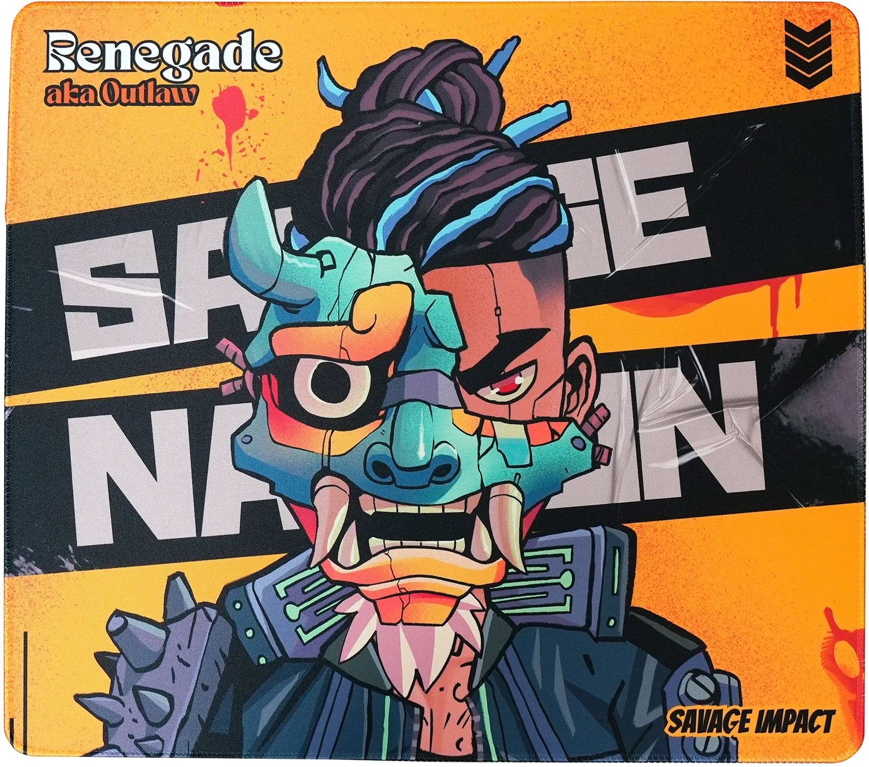 Коврик игровой Bloody SI45 Renegade Sunset SAVAGE <450 x 400 x 4 mm>