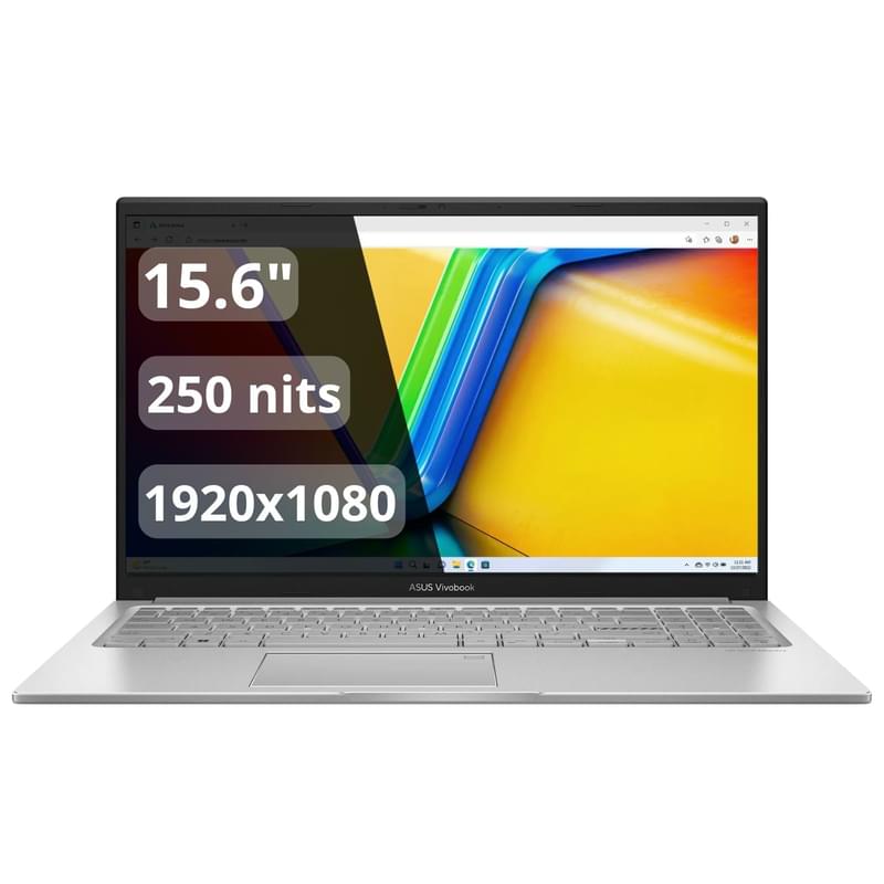 ASUS Vivobook/ A1504VA-BQ541/ i5-120U/ 16 Gb DDR5/ 1 Tb NVMe/ 15.6" FHD WV/ Dos/ подсветка клавиатуры/ 90NB13Y2-M033T0