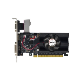 Видеокарта 4 Gb AFOX GT710 4GB D3 LP Single Fan, AF710-4096D3L5-V3, DDR3, 64bit, HDMI, DVI, VGA, 146*70*22 мм