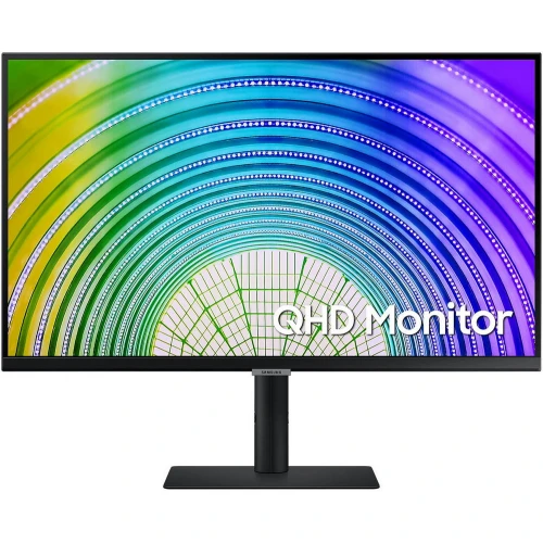 Монитор с Кристальным Изображением 27" SAMSUNG ViewFinity S6 LS27A600UUIXCI, IPS, 2560x1440, QHD, 75Hz, 5мс, 300 кд/м2, 1000:1, 1xHDMI, 1xDP, 1xDP вых
