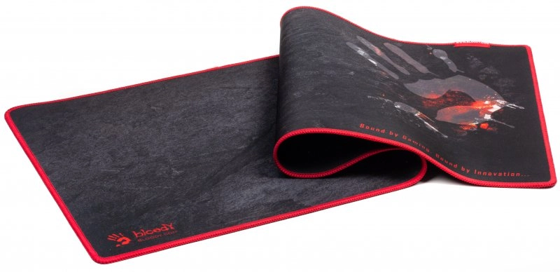 Коврик игровой Bloody B-088S Размер: 800 X 300 X 2 mm BLACK-RED