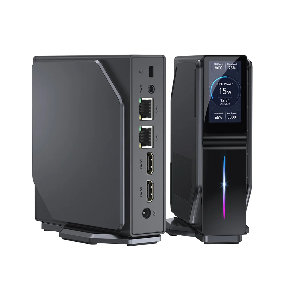 МиниПК S1 PLUS, Intel N100 16Гб, 512 Гб, чёрный