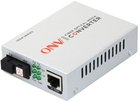 Оптический медиаконвертер WDM ONV1110S-SCX-O комплект <1000BASE-TX to 1000BASE-FX Single mode SC fiber Converter, Full-duplex, 1310/1550nm, up to 20Km