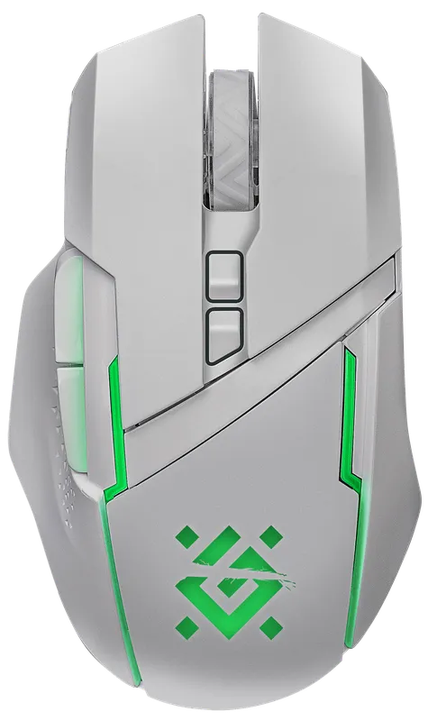 Мышь игровая беспроводная Defender Ibix GM-895 белый