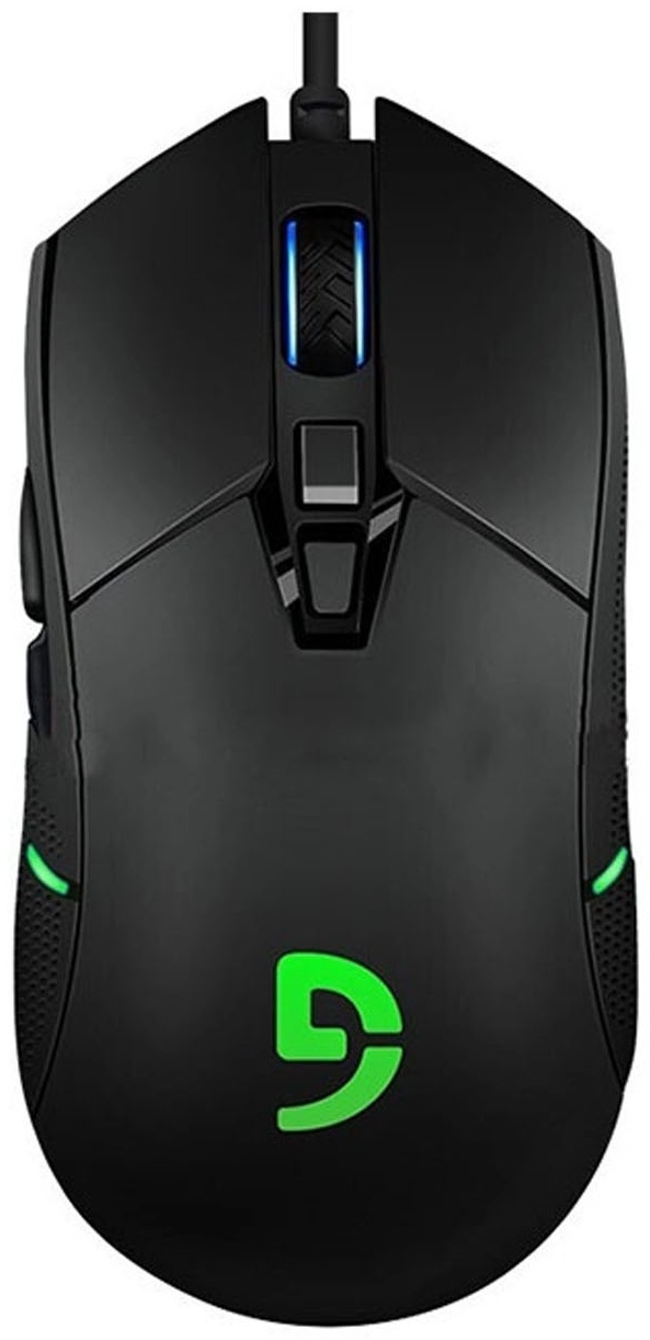 Мышь игровая Fuhlen G6, 1.8м, чёрная