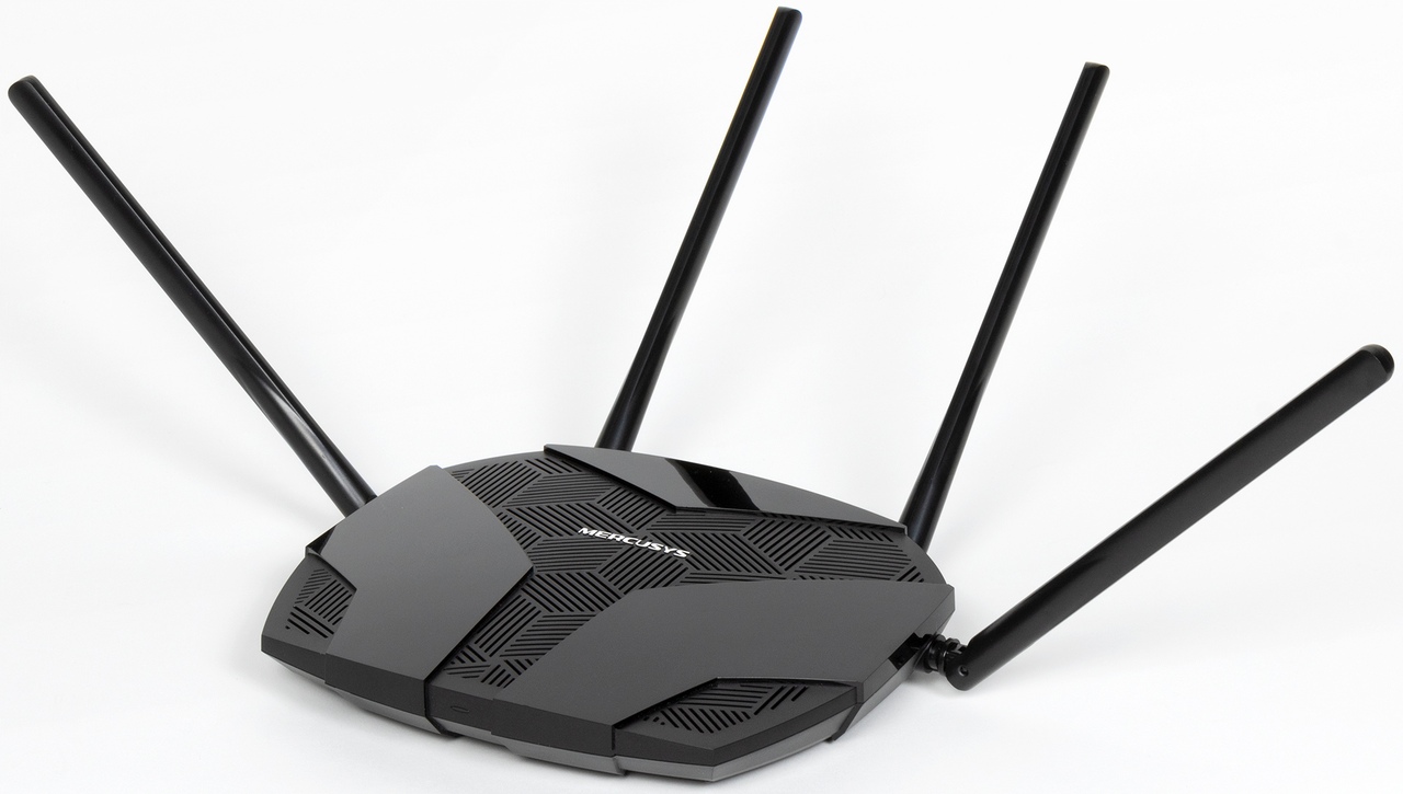 Маршрутизатор беспроводной AX1800 GbE Mercusys MR70X <Wi-Fi 6 AX1800 Dual Band Wireless Gigabit Rout