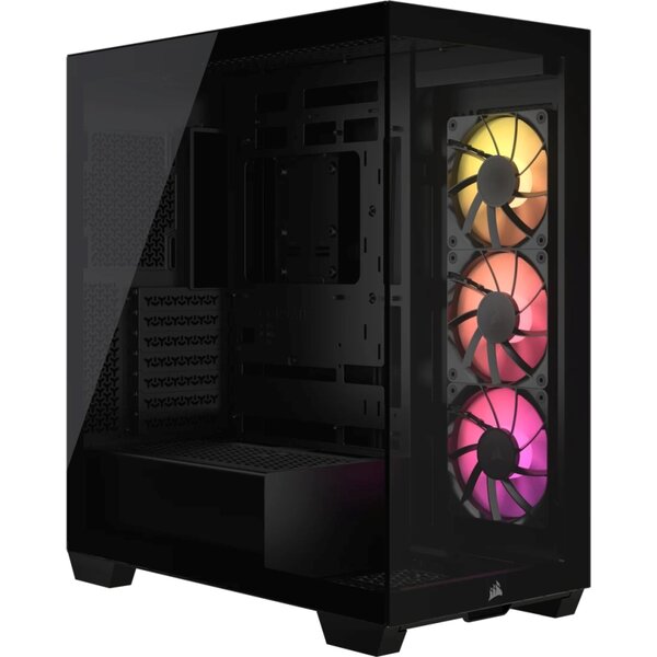 Корпус Corsair 3500X Tempered Glass Mid-Tower, Black/CC-9011276-WW