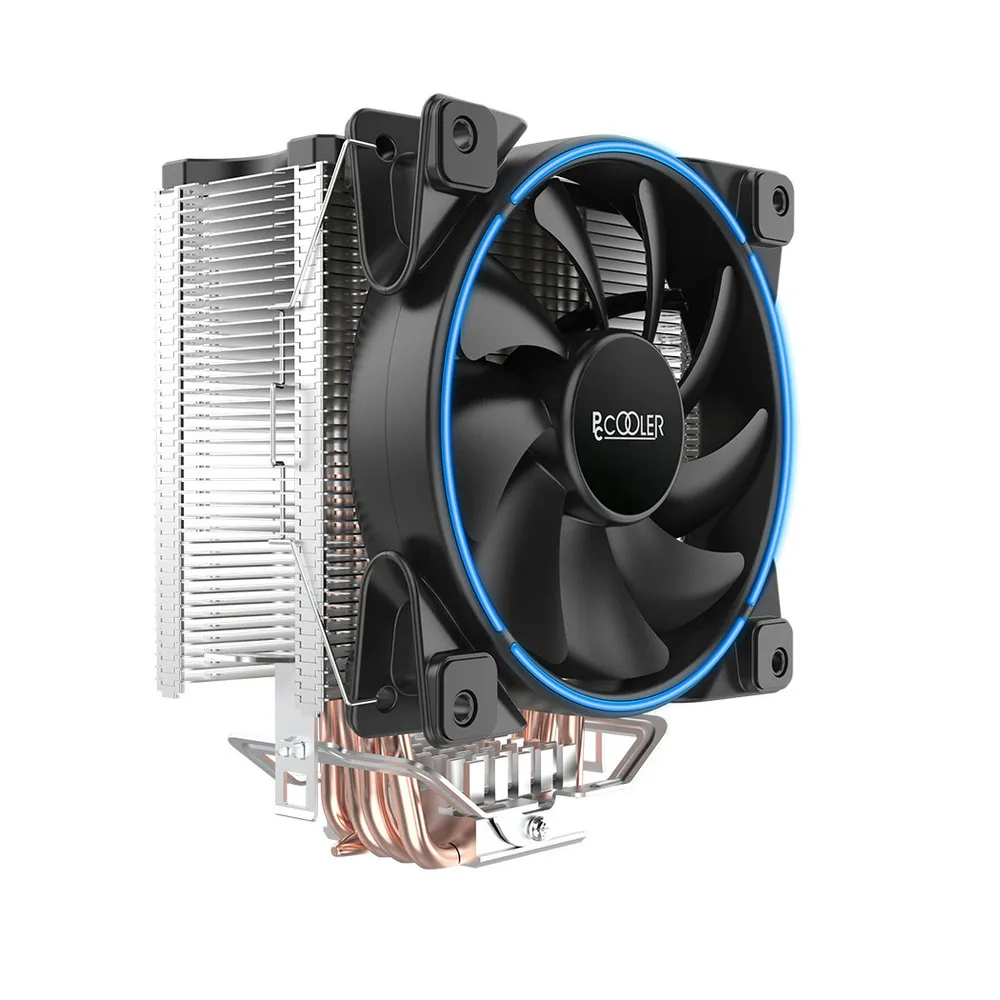 Вентилятор для процессора PCCooler GI-X5B Blue Led TDP 160W 4-pin LGA Intel/AMD GI-X5B Black