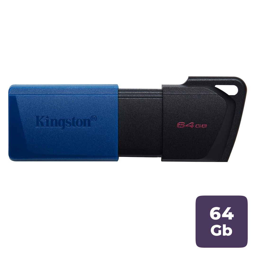 USB 3.2 64GB Kingston DTXM, 64GB, Черный-синий ,flash DTXM/64GB, USB 3.2, black-blue