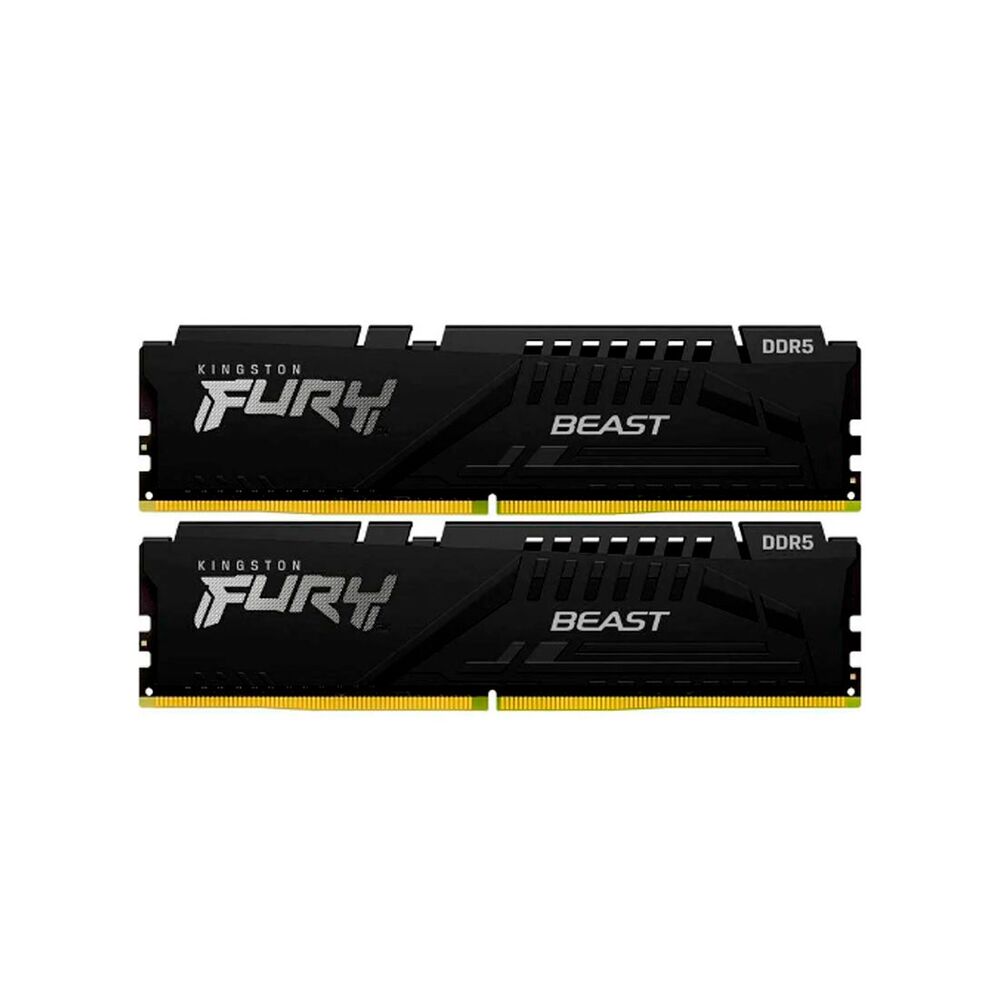 DDR5 Kingston 32 Gb FURY Beast KF560C40BBAK2-32 (Kit 2x16GB), DDR5, 32GB, DIMM <PC4-48000/6000MHz>,