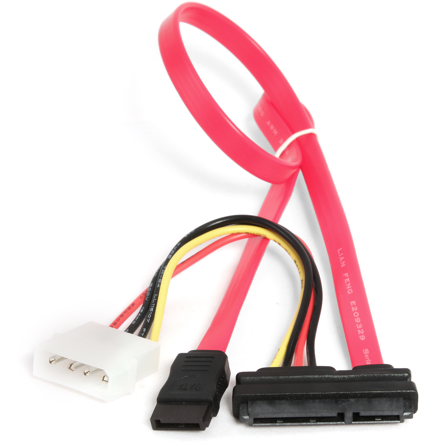 Разветвитель питания Cablexpert CC-SATA-C1, Molex, 2m -> 2 x SATAf ,Cable converter for power supply