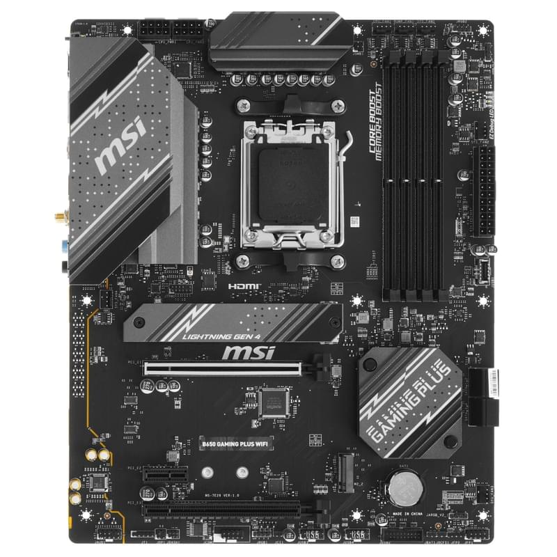 Мат.плата AMD MSI B650 GAMING PLUS WIFI 4xDDR5 ATX