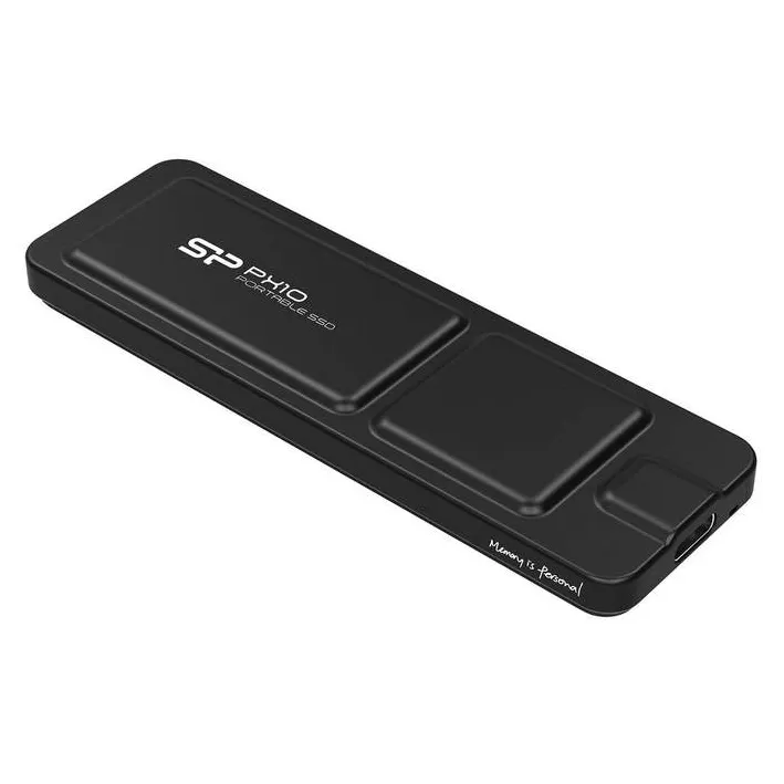 SSD внешний 250 GB Silicon Power DS72, 250GB, Чёрный ,SSD USB 250 GB SPUC3S72V1K, USB 3.2, black