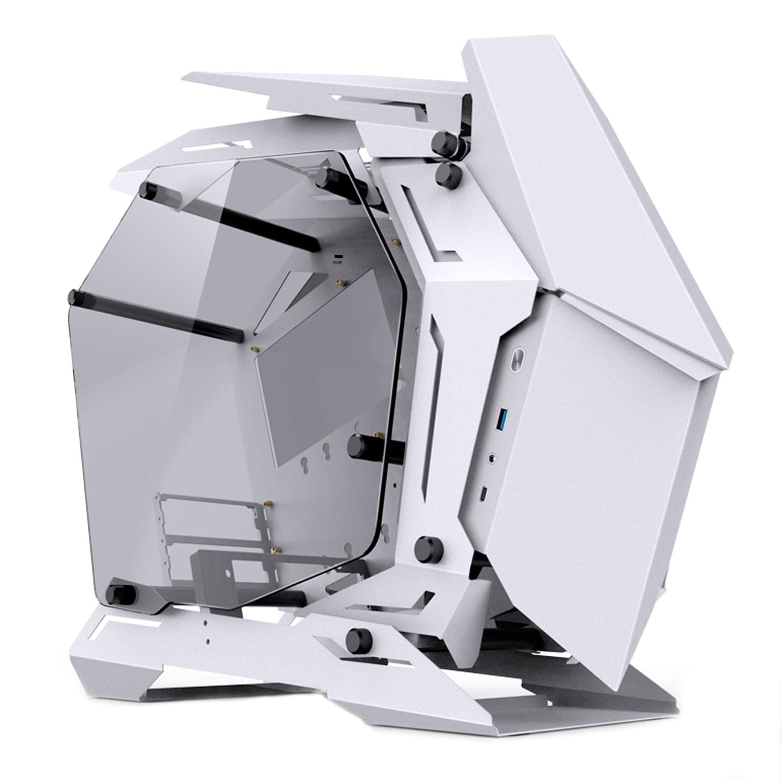 Компьютерный корпус, Jonsbo, MOD-3 Mini White, Mini-Tower, M-ATX/ITX, USB 3.0*1/Type-C*1, Audio+Mic, Высота процессорного кулера до 165 мм, Длина VGA 