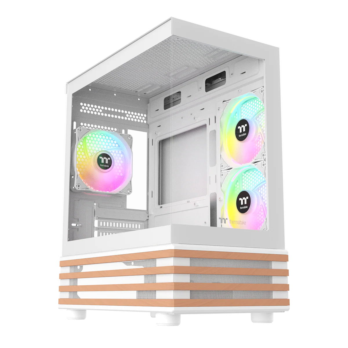 Компьютерный корпус, Thermaltake, View 170 WS ARGB Snow, CA-1Z4-00M6WN-WS, m-ATX/m-ITX, 1*3.5"/2*2.5", Высота кулера до 160 мм, Длина VGA до 340 мм, 4