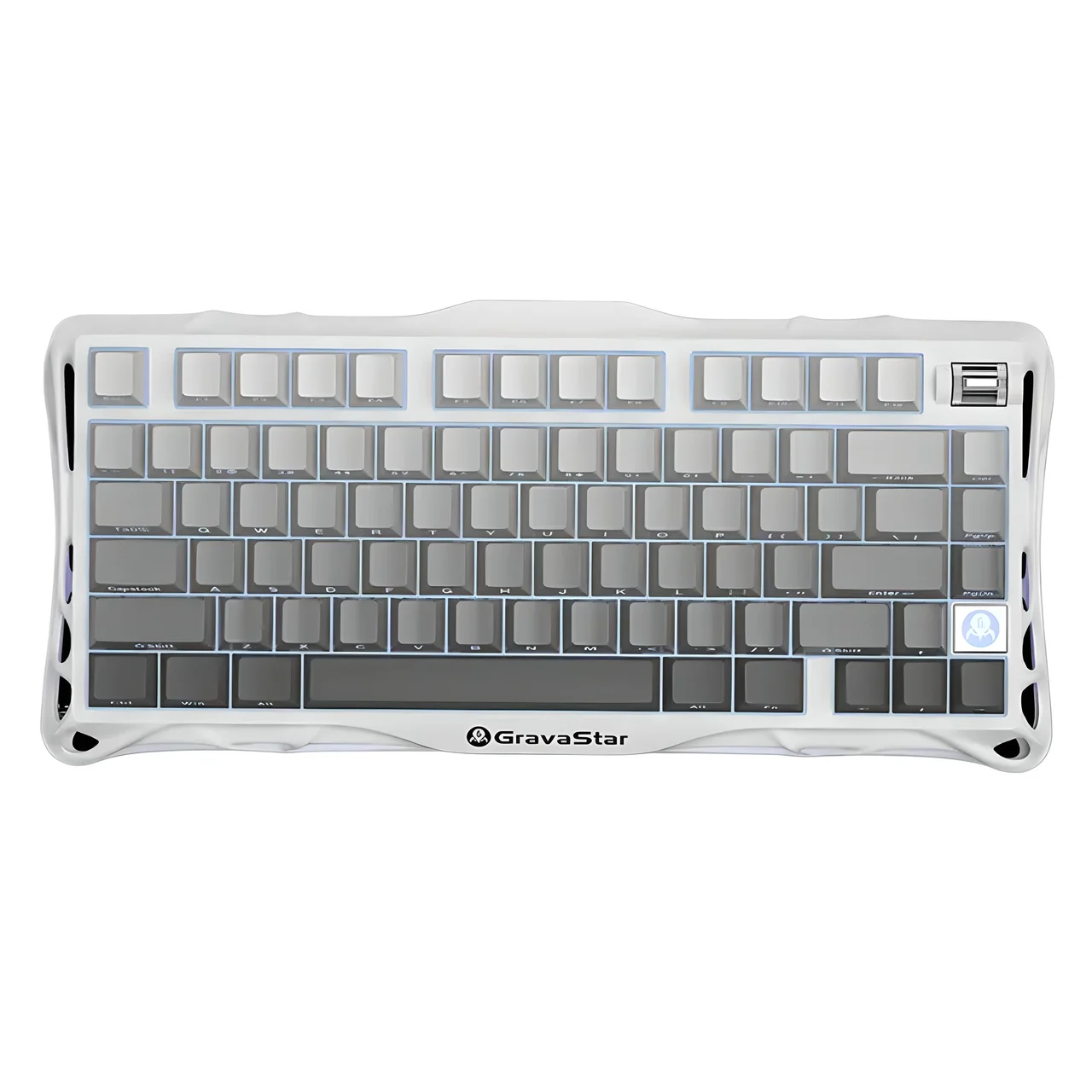 Беспроводная механическая клавиатуры GravaStar Mercury GS K1_GWHT_CN/ 6972448922999