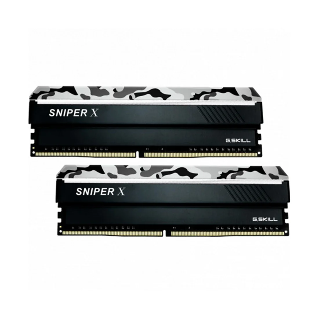 DDR4 G.SkilL 16 Gb KIT SniperX F4-3200C16D-16GSXWB (Kit 2x8GB), DDR4, 16GB, DIMM <PC4-25600/3200MHz>, Черный