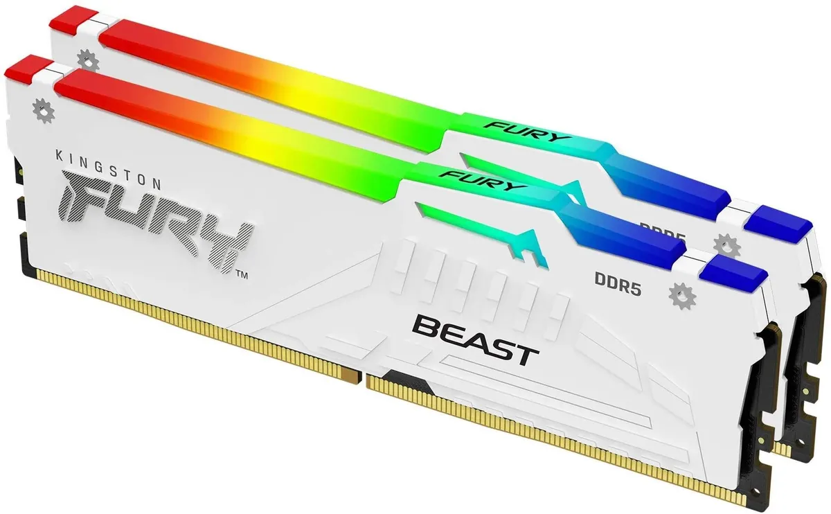 DDR5 Kingston 64 Gb KIT FURY Beast RGB EXPO KF560C36BWEAK2-64 (Kit 2x32GB), DDR5, 64GB, CL36, DIMM <PC5-48000/6000MHz> DDR5 Kingston 64 Gb KIT FURY Beast RGB EXPO KF560C36BWEAK2-64 (Kit 2x32GB), DDR5, 64GB, CL36, DIMM <PC5-48000/6000MHz>