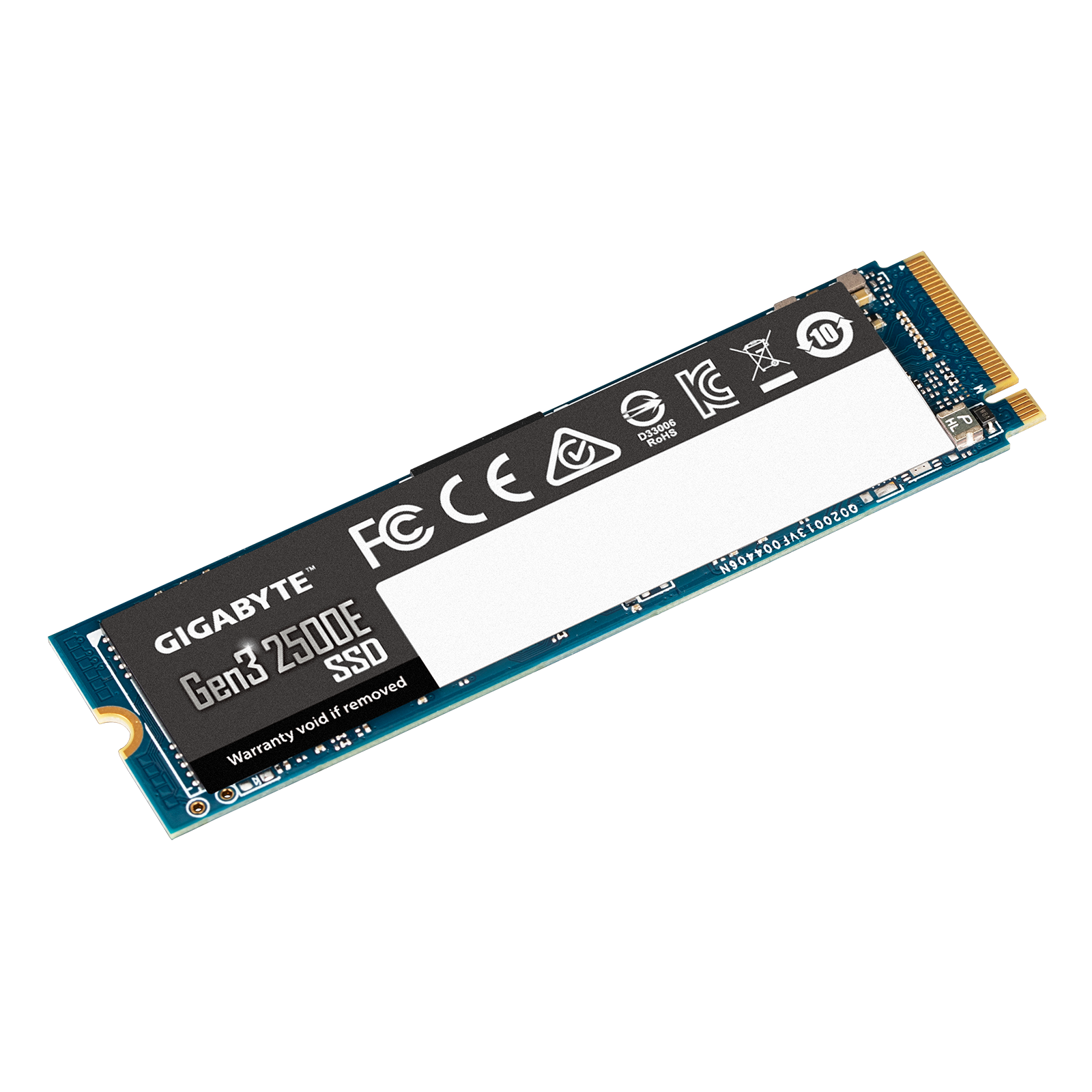 2 000 GB SSD Gigabyte, G325E2TB, 2000GB, M.2 2280, NVMe1.3 PCIe 3.0x4, 2400/2000 Мб/с