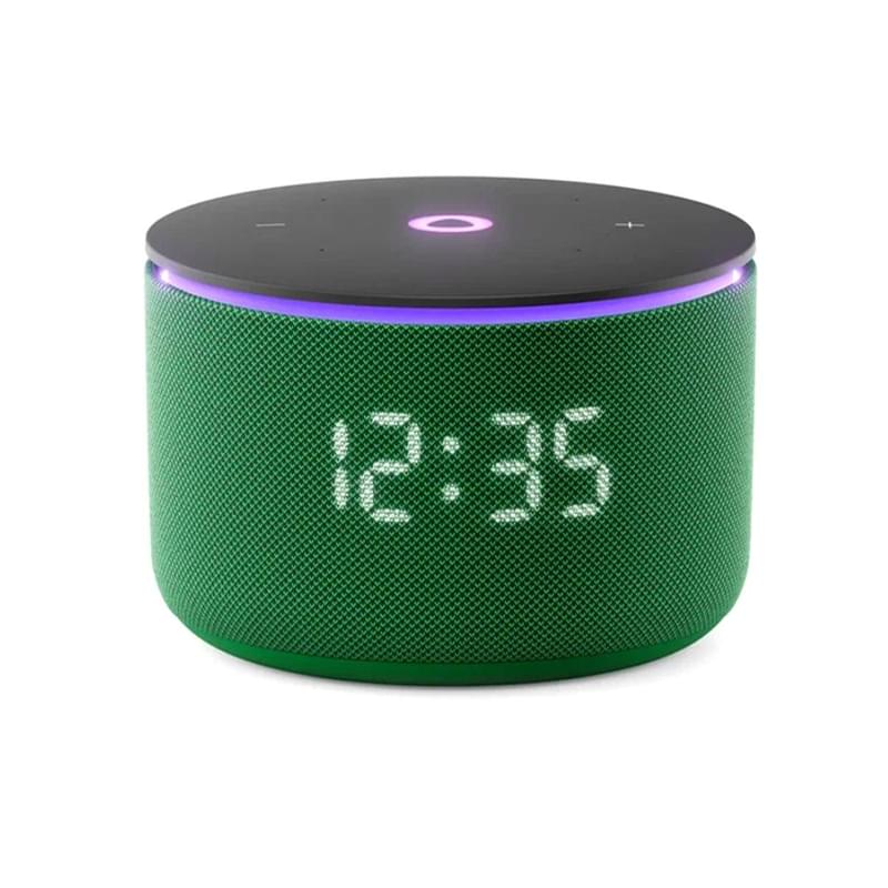 Умная колонка, Яндекс, YNDX-00059GRN, Яндекс Станция Мини 3 Про, 18Вт, 3 микрофона, 90 - 16 000 Гц, Wi-Fi (2,4–5 ГГц), Зеленый