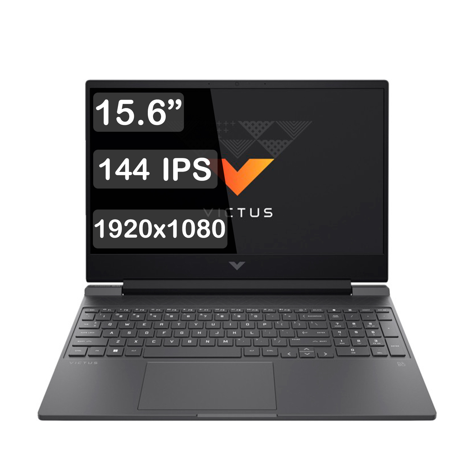 HP VICTUS 16-d1059ci 16" FHD IPS 144Hz/i5 12500H/16Gb/SSD 512Gb/RTX3050Ti 4Gb/DOS/ 6K317EA серый