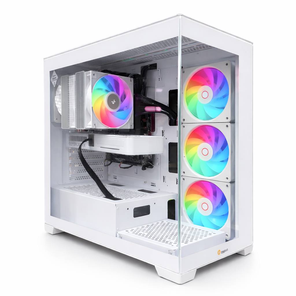 i5-12400F/ ASRock B760M-HDV/ AG620 WH/ 16 + 16 Gb/ 1 Tb NVMe/ RTX5060Ti 16 Gb PALIT/ C72 WH ARGB/ XN235 750W