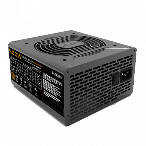 Блок питания PCCooler GI-BR500, 500W, Non Modular, 80+ BRONZE, Fan 120mm, GI-BR500