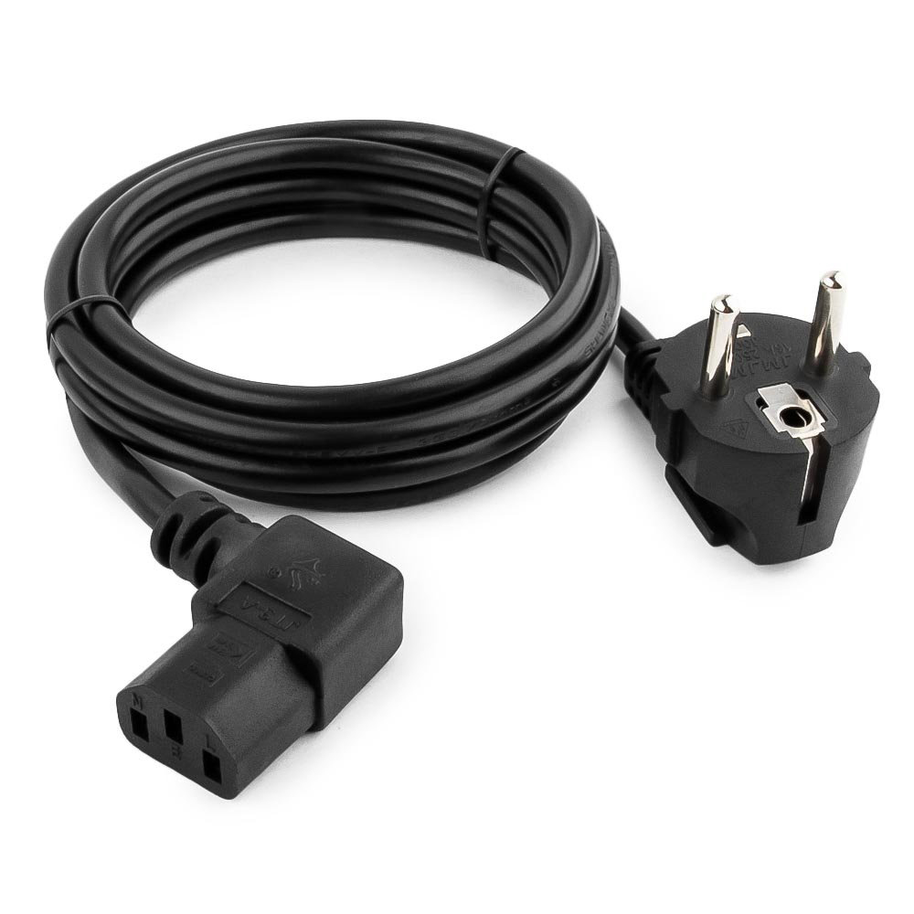 Кабель питания, Cablexpert PC-186-VDE, 1.8м ,Cable power, black