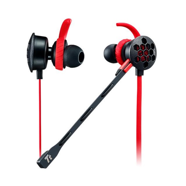 Наушники + микрофон Thermaltake ISURUS Pro/ISF/Analog/(IB)In-ear-bud/Black/3.5mm plug, HT-ISF-ANIBBK