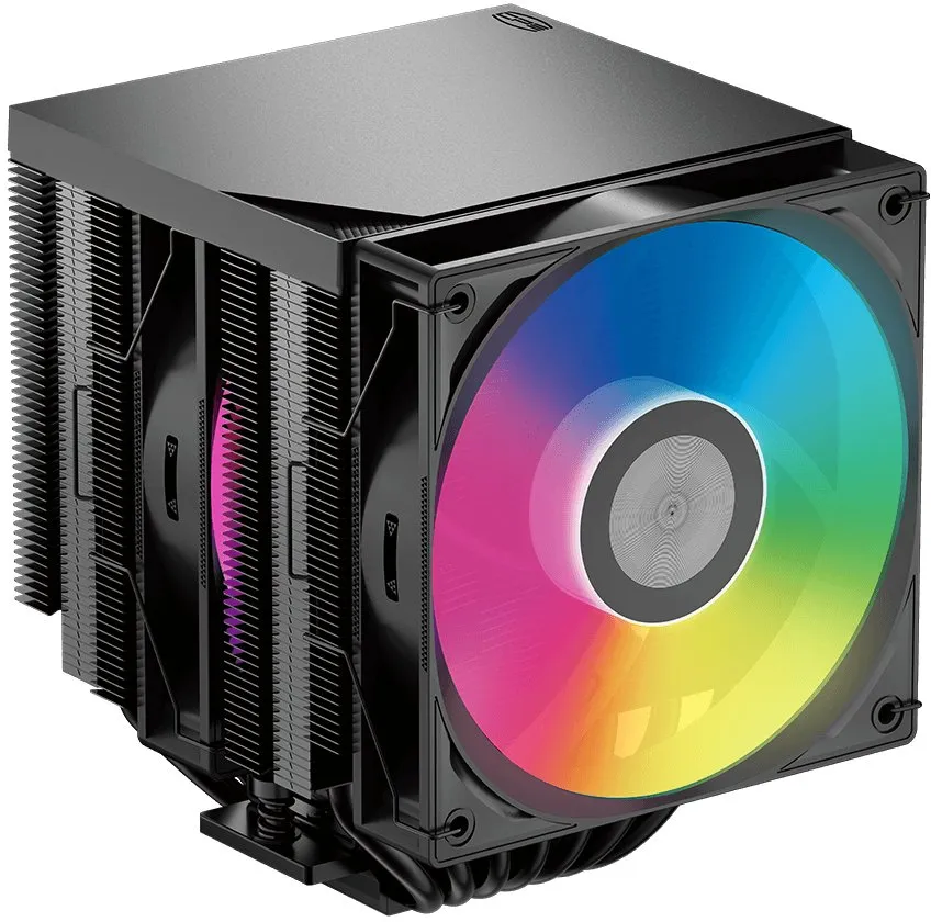 Вентилятор для процессора PCCooler RT720 TC ARGB BK TDP 270W 4-pin PWM Intel/AMD Черный