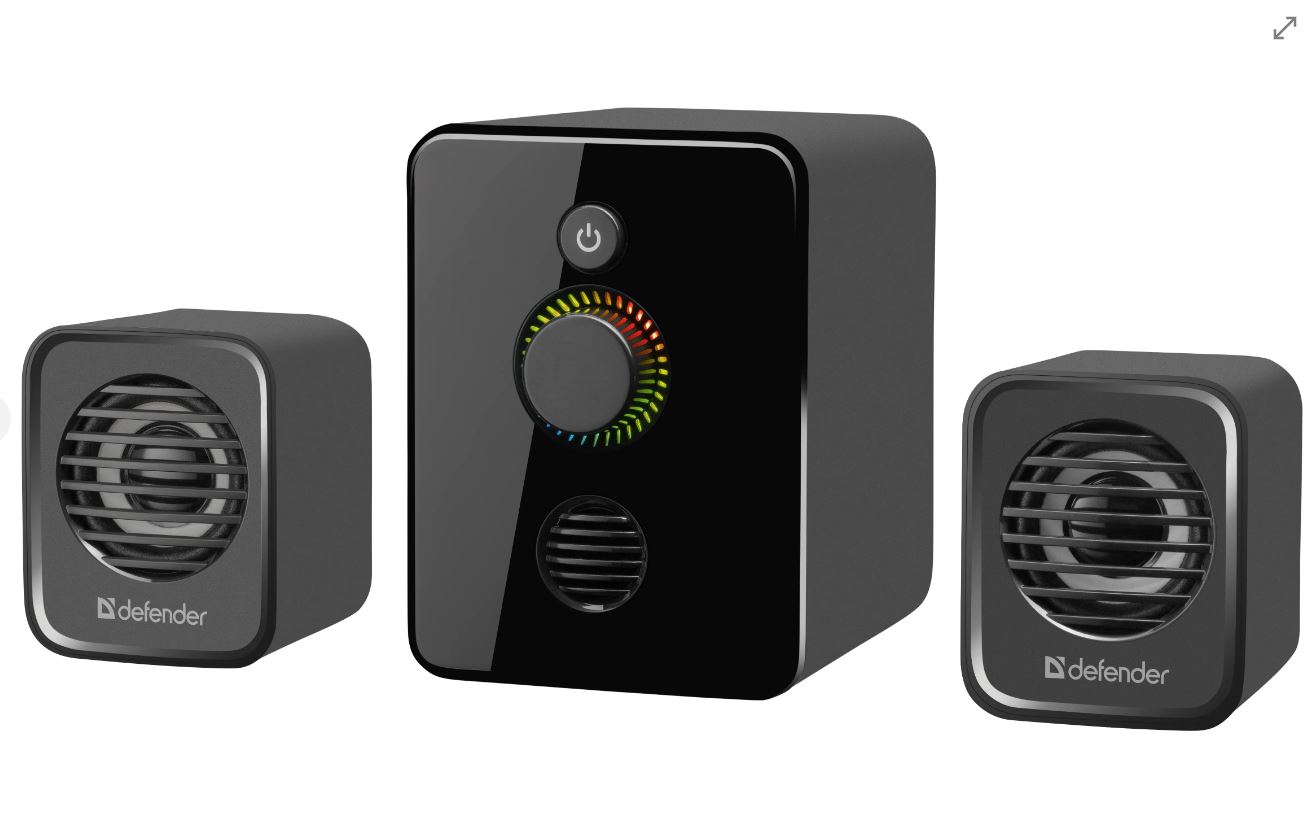 Компактная акустика 2.1 Defender V12 черный