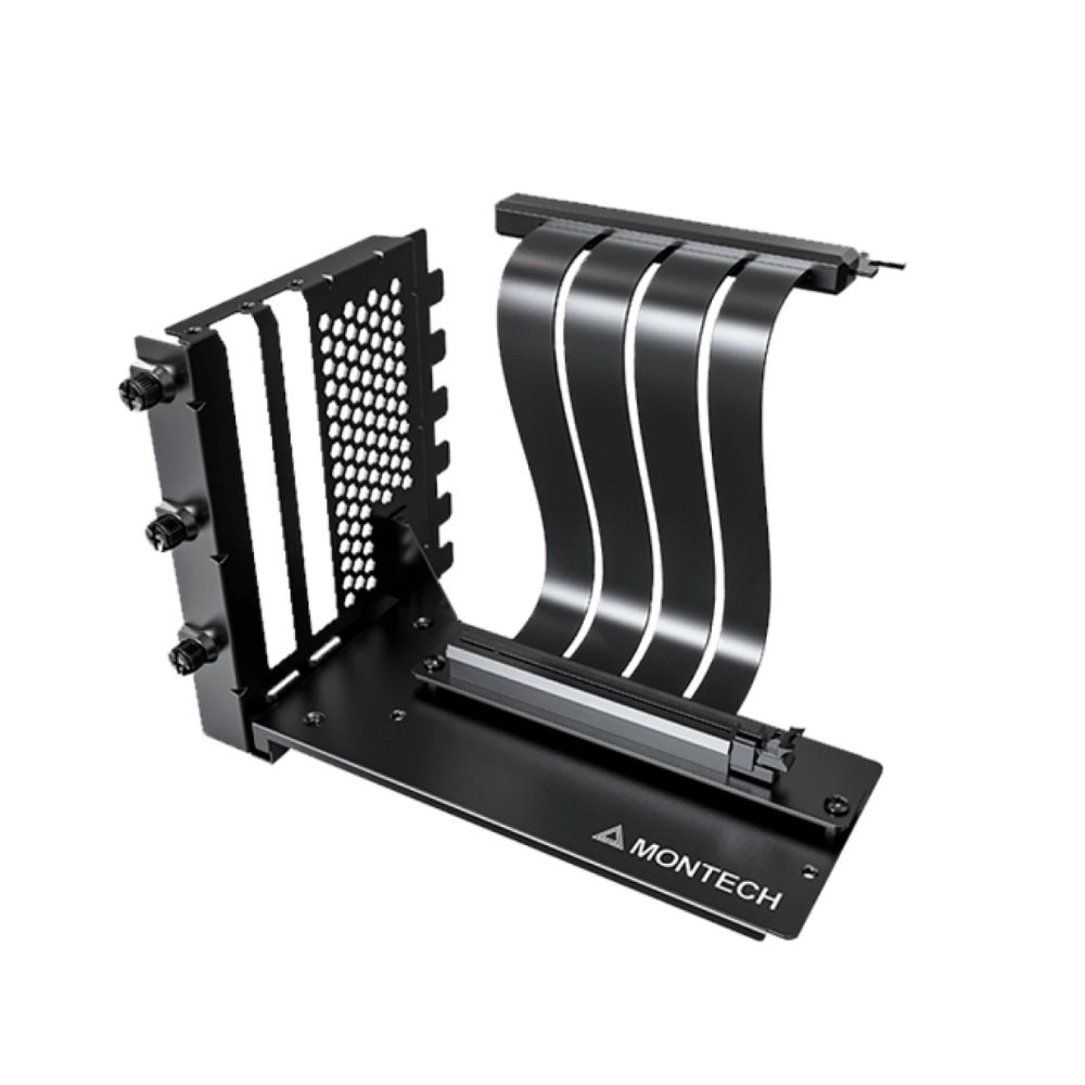 Вертикальный держатель видеокарты Montech VGM2 (B) PCIe 5.0x16/Up to 3 PCIe Slots/244mm Черный