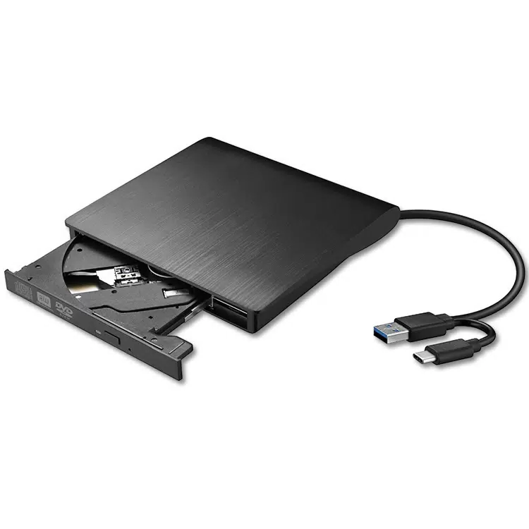 Внешний Оптический привод DVD-RW USB3.0 CB31005, каб.USB/TypeC