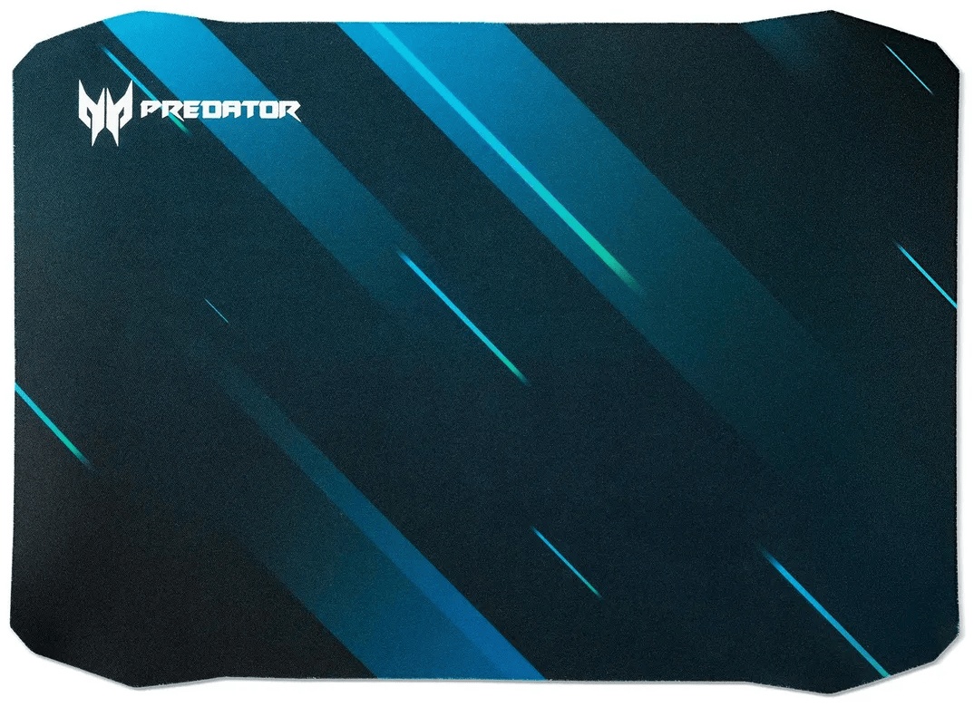 Коврик для манипулятора Acer Predator Gaming Mousepad (PMP010) Blue, ткань, прорезиненное основание, 355 x 255 x 3 mm