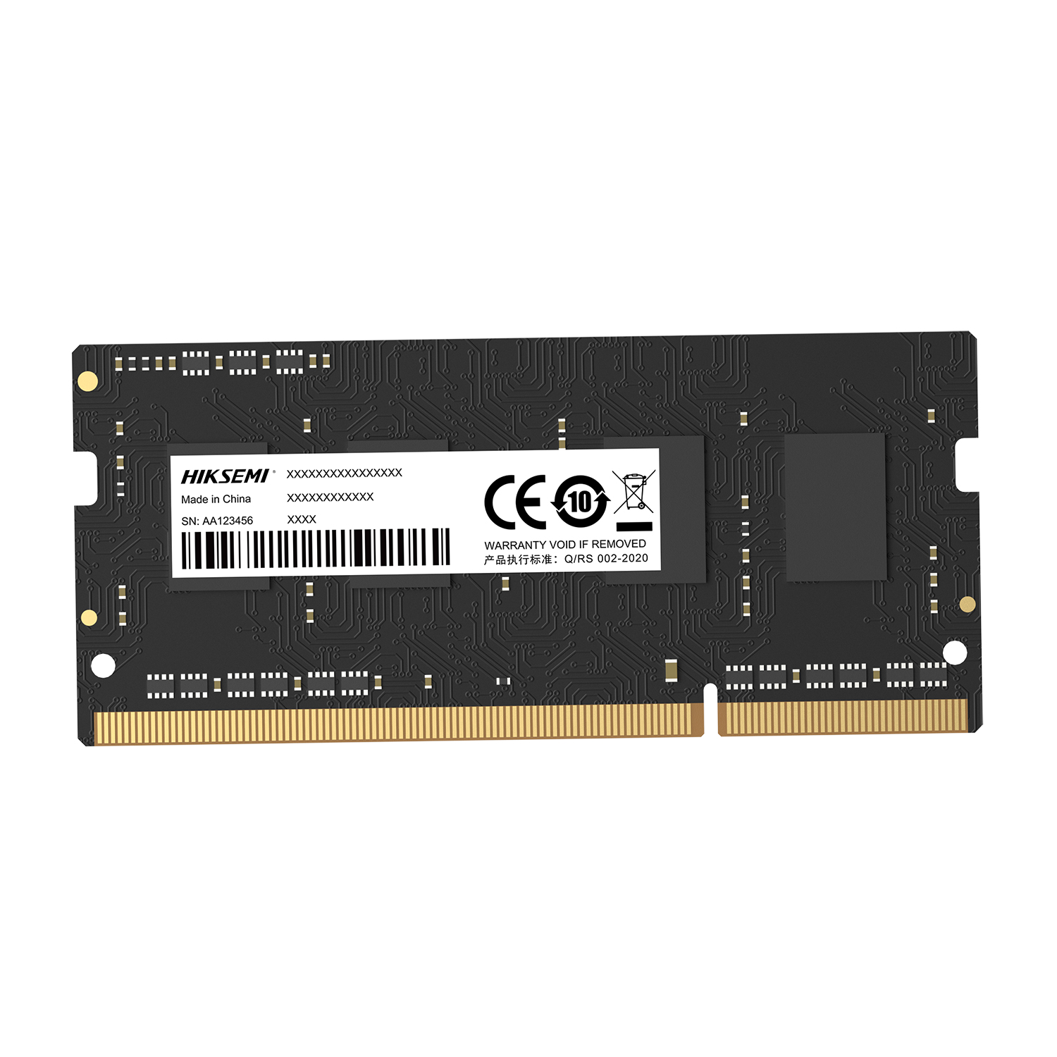 SODIMM 8 Gb DDR3 Hiksemi (Hikvision) Hiker, HSC308S16Z1, DDR3, 8 GB ,SO-DIMM <1600MHz> CL11