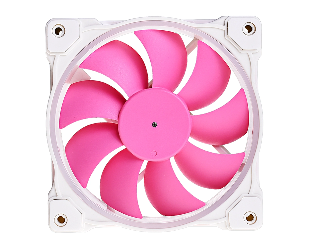 Вентилятор для корпуса ID-Cooling ZF-12025 Pink ARGB <120mm, 900~2000±10%RPM, 4Pin PWM>