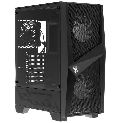Компьютерный корпус MSI MAG FORGE 100R ATX/mATX/Mini-ITX 2x3.5", 3x2.5", 2xUSB 3.2 Gen1, Audio, Mic