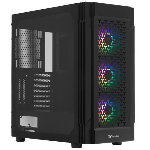 Кейс Thermaltake, Versa T27 TG ARGB, CA-1W2-00M1WN-01, Micro ATX/Mini ITX, USB 3.2 (Gen 2) Type-Cx1/