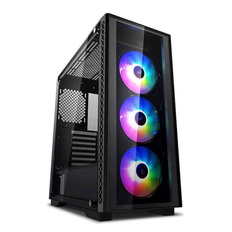 Кейс, Deepcool, MATREXX 50 ADD-RGB 3F DP-ATX-MATREXX50-AR-3F-US, E-ATX/ATX/Micro ATX, USB 3.0*1/2.0*